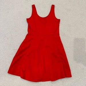 Red dress h&m size 12